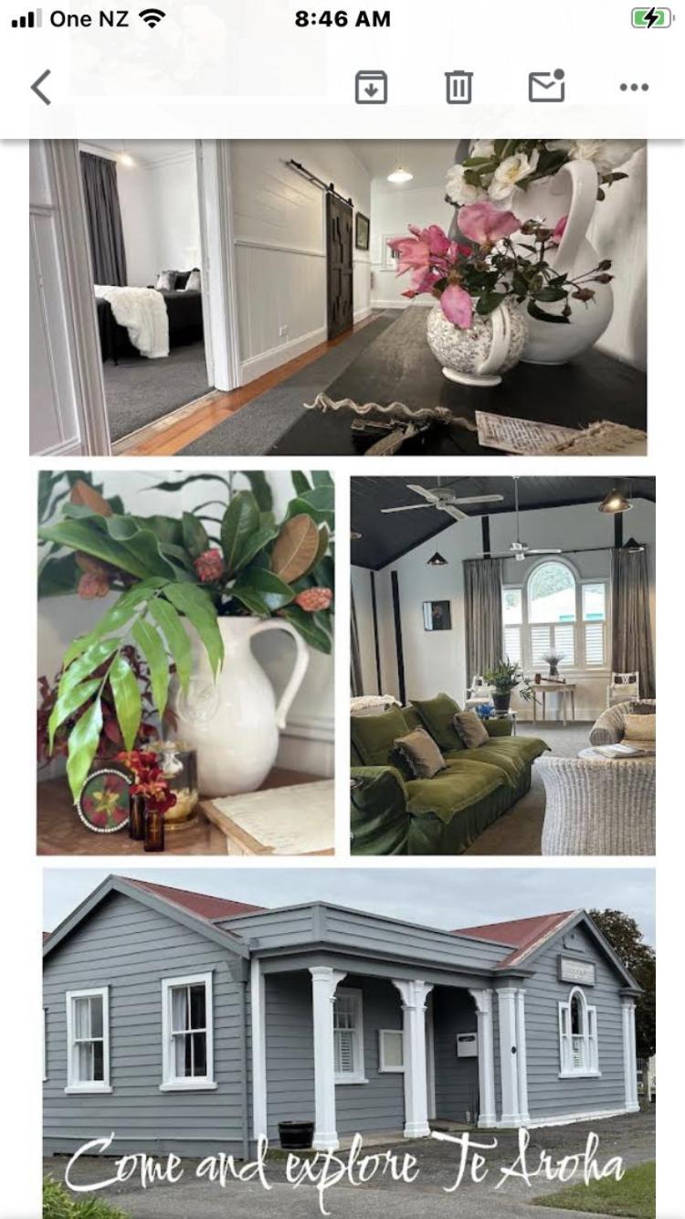Te Aroha Courthouse Villa Ngoại thất bức ảnh